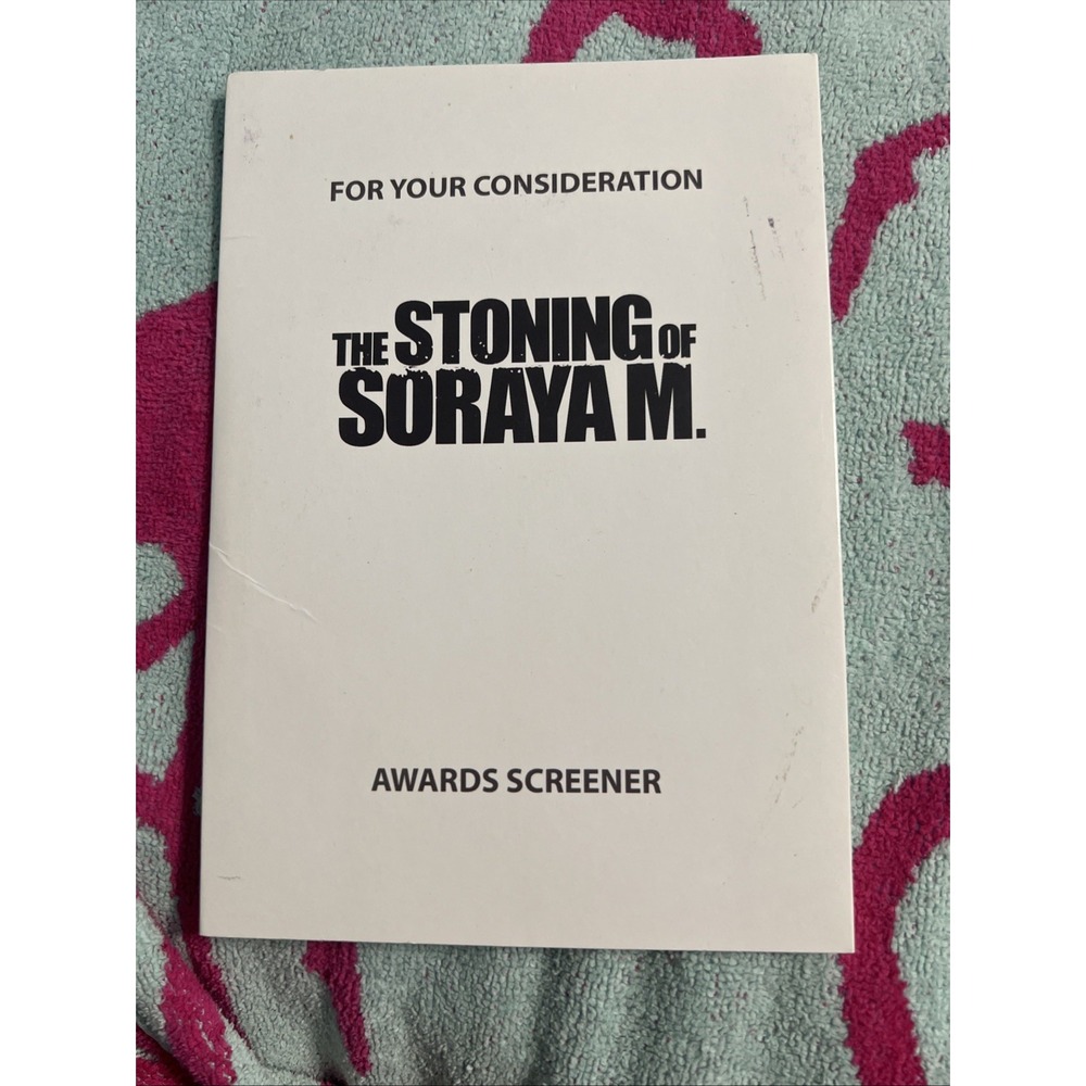 The Stoning Of Soraya M FYC DVD For Your Consideration Promo